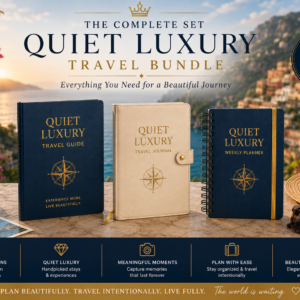 The Quiet Luxury Travel Planning Bundle